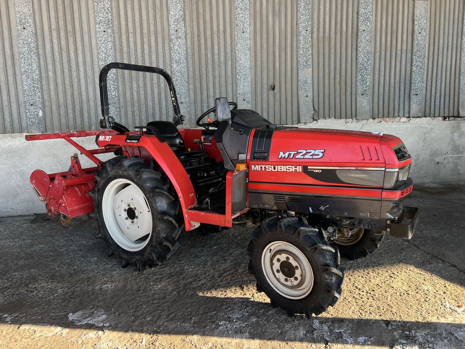 Японський міні трактор Mitsubishi MT225! Чотирьох циліндровий трактор