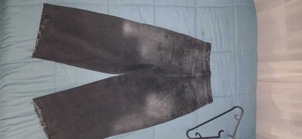Bershka black trousers size 34