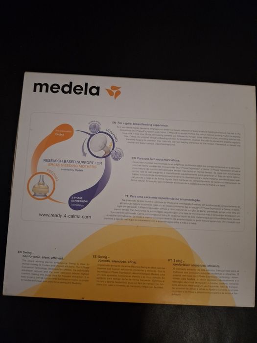 Medela Swing – Extrator elétrico de leite, 2 fases, Novo e Nunca utilizado