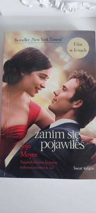Książka "zanim sie pojawiłeś"