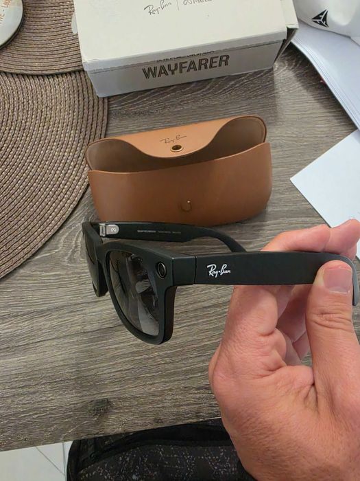 Rayban Meta Gen 2 Wayfarer Polarized Matte Black