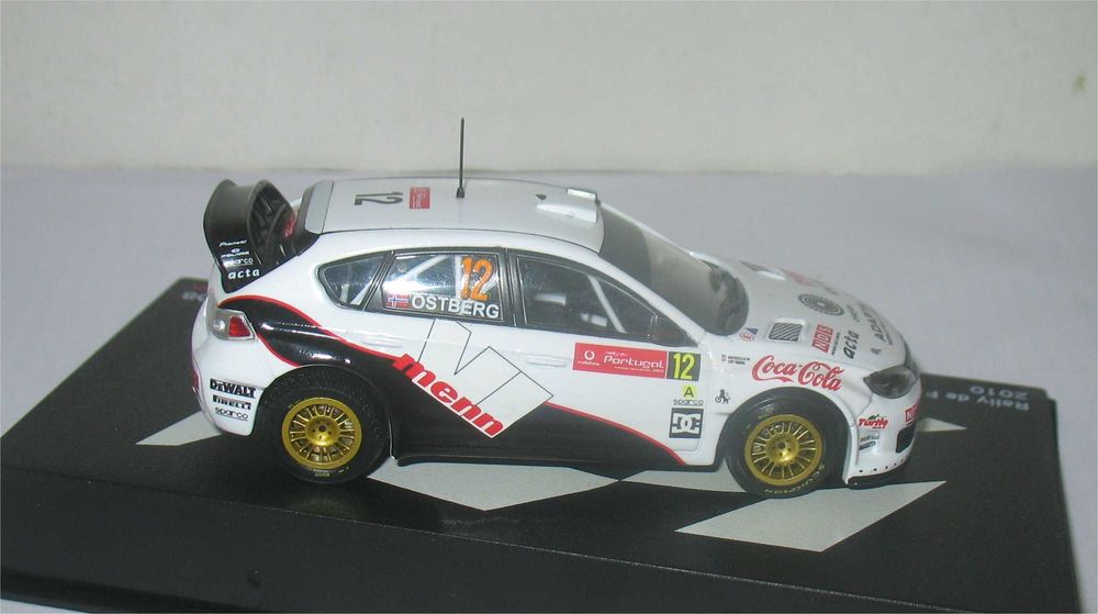 Subaru Impreza Arai Ypres Rally 2010 - IXO 1/43 - Miniature Collection Neuve