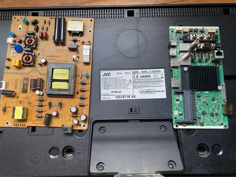 Płyta główna z zasilaczem do telewizora jvc LT-58VA8000