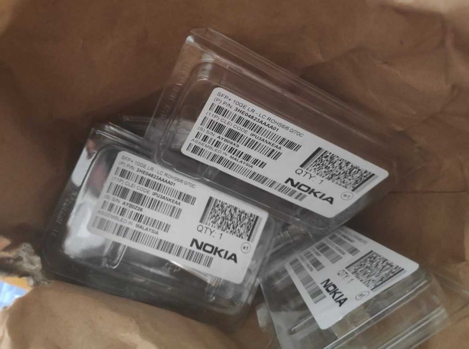 SFP Nokia/Alcatel-Lucent 3HE04823AAAA01 FTLX1471D3BCL-A5 New64752120206465122