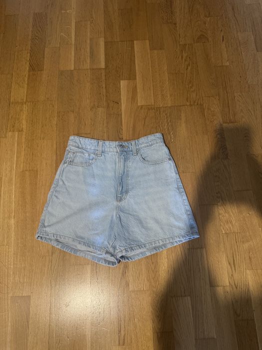 Шорти жіночі світло-блакитні ZARA 36 розмір