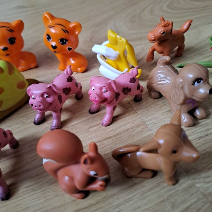 Figurki - zwierzątka mix / zestaw 15 szt.