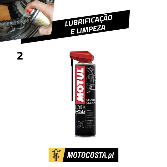 Gama Motul: Lubrificantes, Óleos de Travão e Limpeza – Proteção Total para Moto, Scooter, ATV e Bicicleta