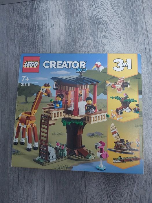 Klocki lego creator domek na drzewie na safari 31116