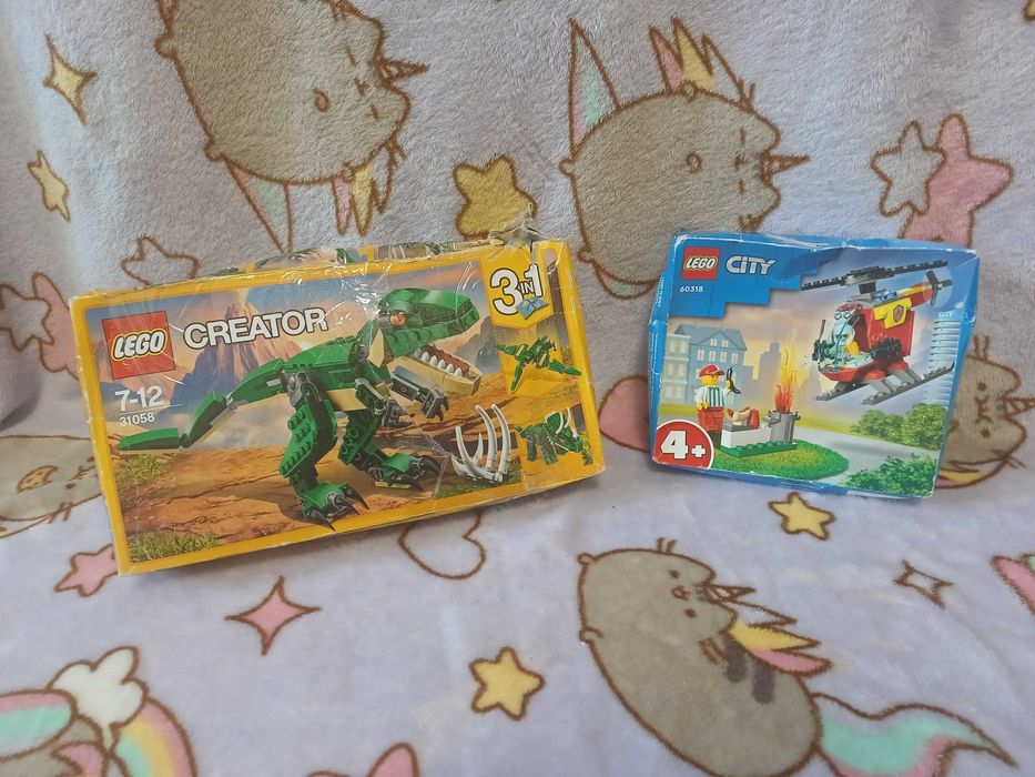 LEGO CREATOR: Mighty Dinosaurs (31058) Пожежний гелікоптер 60318