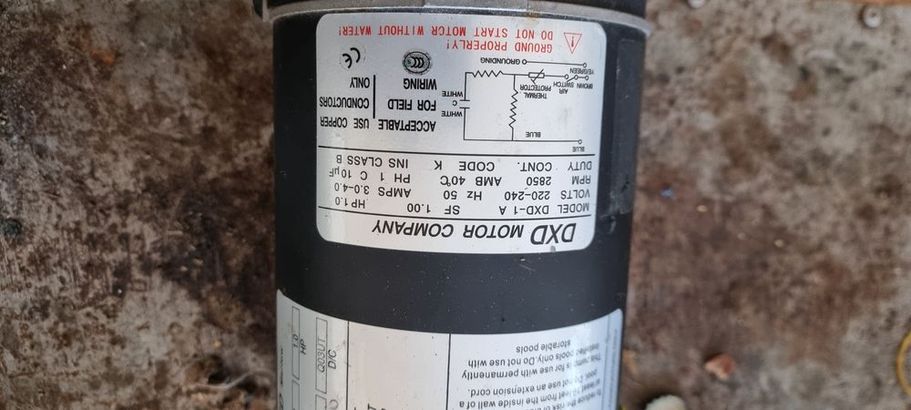 Pompa do wanny z hydromasażem Pompa basenowa DXD 1 Motor Company Marlo