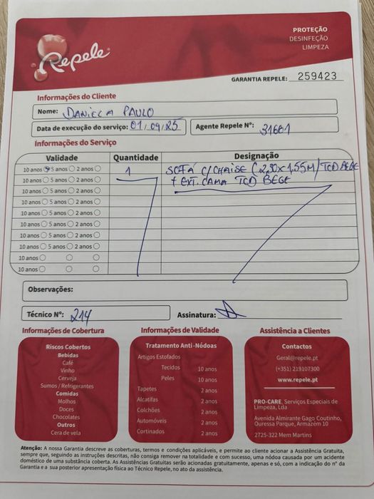 Sofá chaise longue reversível *COMO NOVO*