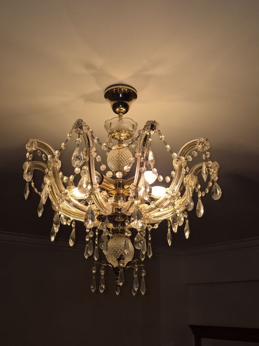 Candeeiros de cristal