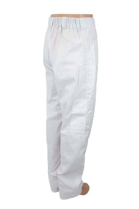 spodnie długie ubranie robocze białe rozmiar m