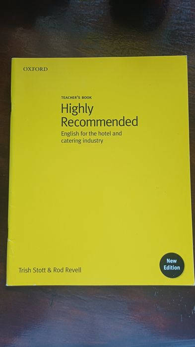 Highly recommended teacher's book książka nauczyciela