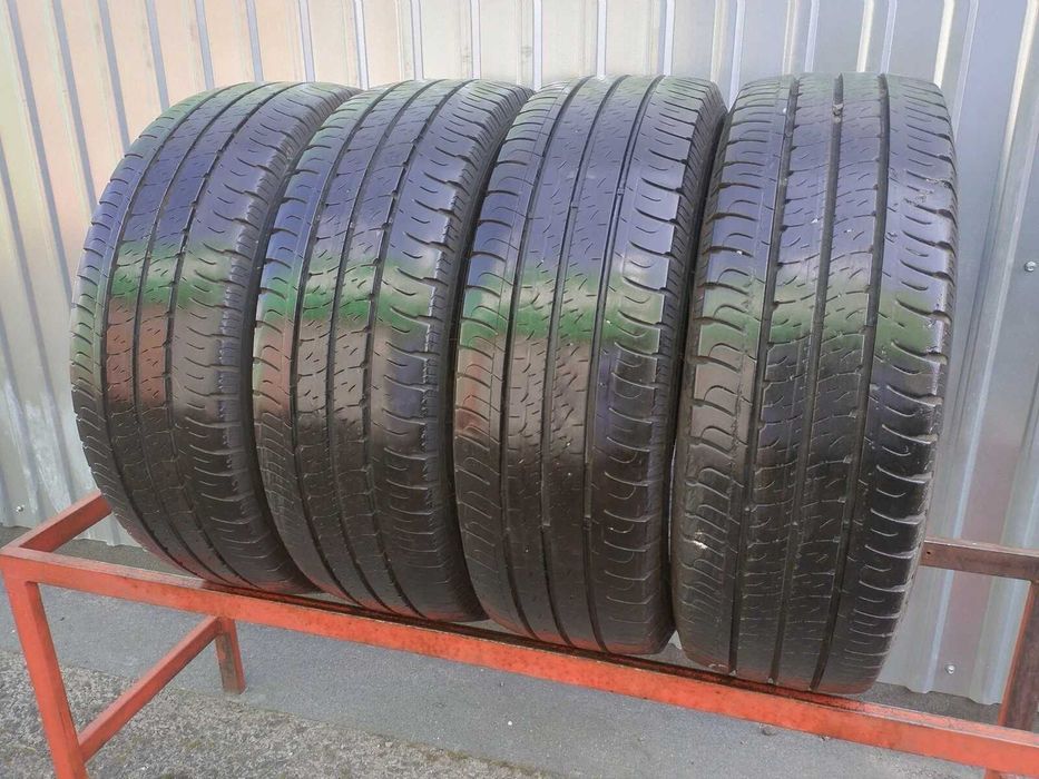 Sprzedam cztery LETNIE opony Continental 235/65 R16C 7mm, 2022r