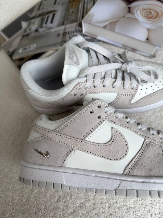 Nike SB Dunk Low Sail White Grey