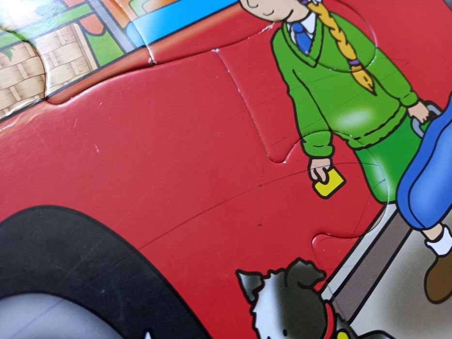Puzzle podłogowe autobus 15 elementów