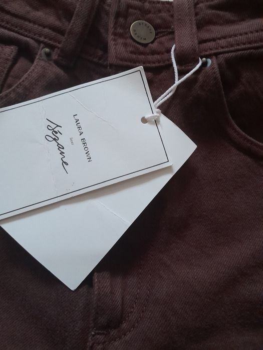 Le crop Sezane, brown, rozmiar 32
