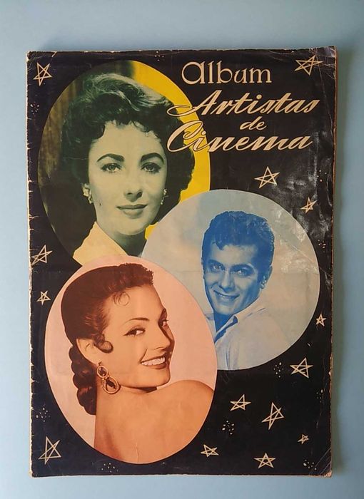 Caderneta completa "Álbum Artistas de Cinema" (1955)