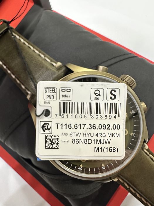 Tissot Chrono XL T116.617.36.092.00 нові