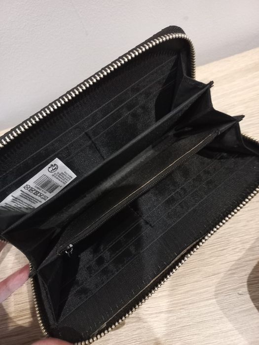 Portfel czarny duży