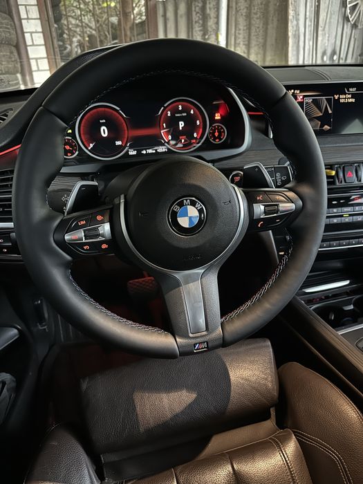 М Руль с подогревом BMW F15 f10 X5 БМВ M Кермо