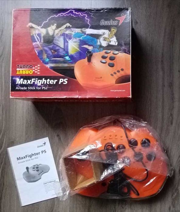 Genius MaxFighter PS Arcade joystick / Playstation ps2 ps164740736278658121