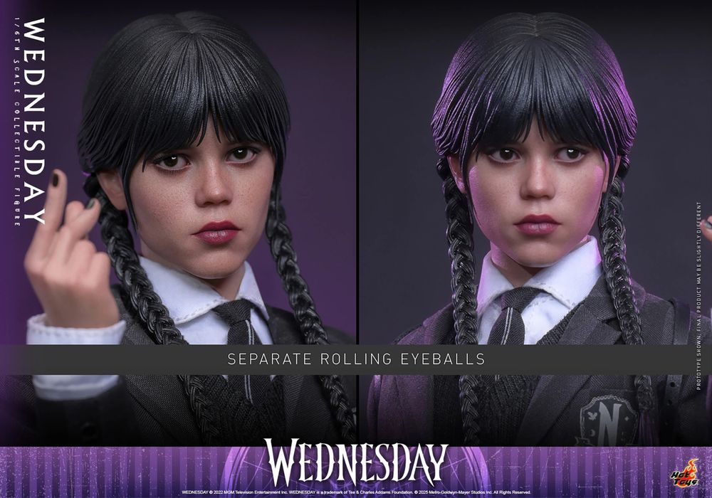 Фігурка 1/6 Hot Toys Wednesday TMS135 Wednesday Addams / Венздей