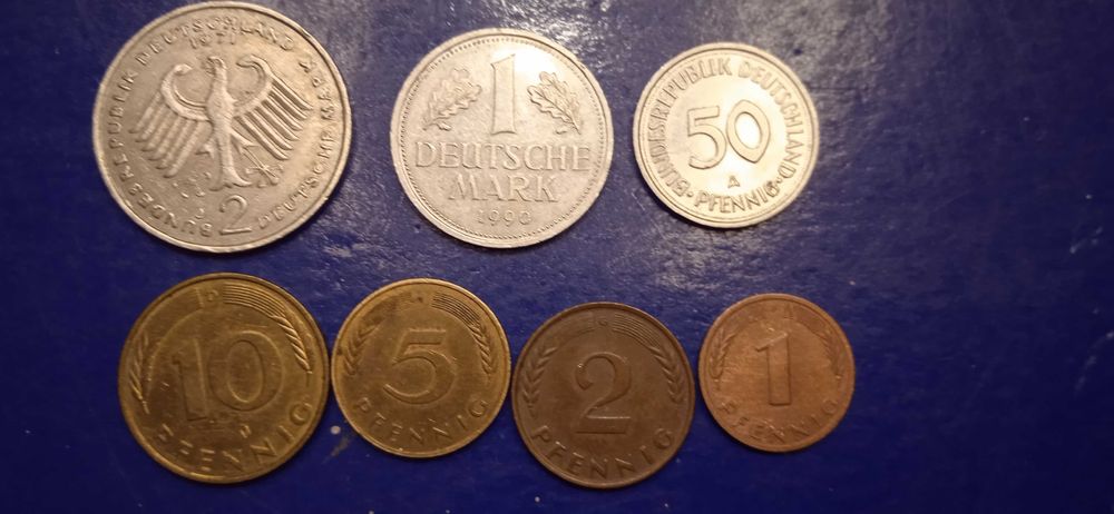 Lote de moedas da Alemanha