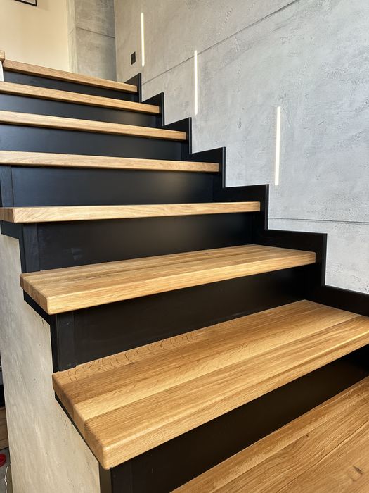 Schody drewniane meble kuchenne