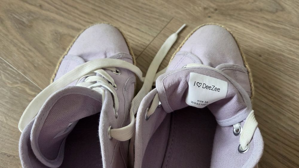 Dee Zee Espadryle/trampki na platformie dziewczęce rozm. 38 OKAZJA!
99