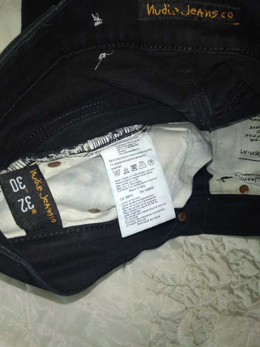 Джинсы NUDIE Jeans grim tim made in ITALY W32/L30