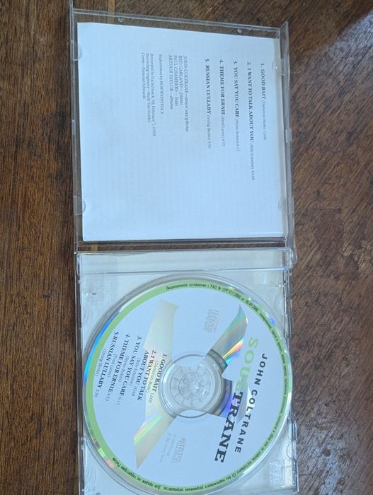 CD John Coltrane – Soultrane 2001 Prestige Jazz RVG