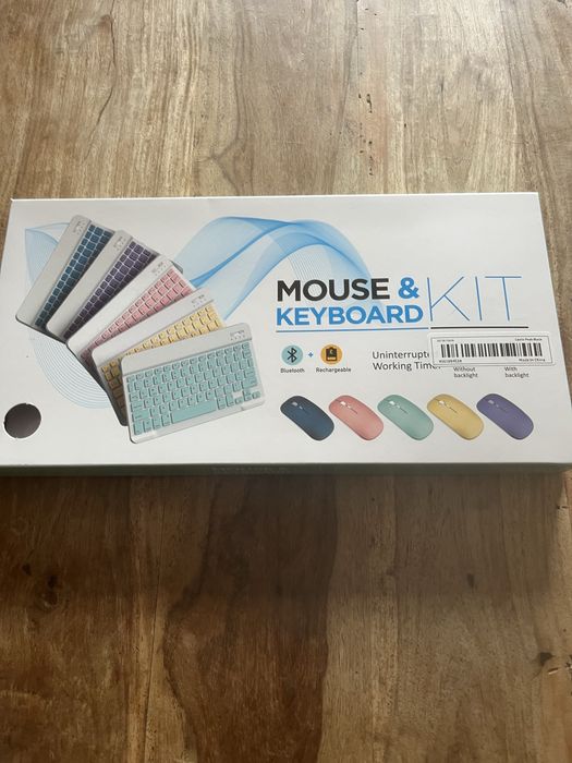 Teclado e mouse wireless