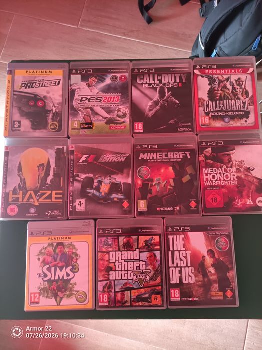 Play 3 e 11 Jogos!!!