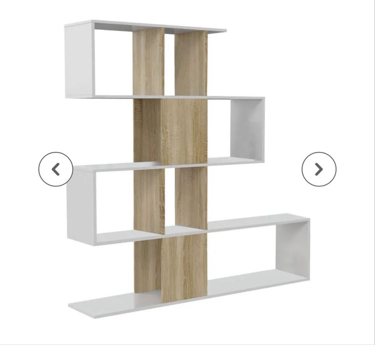 Estante zig zag