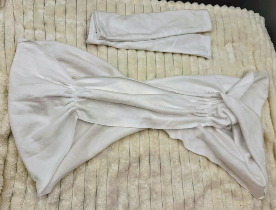 Etola plus rękawy suknia ślubna