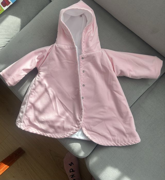 Sukienka i płaszczyk do chrztu