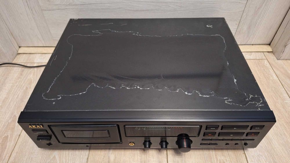 Odtwarzacz Magnetofonowy AKAI DX-49 ! CZARNY ! IDEALNY STAN! Okazja
