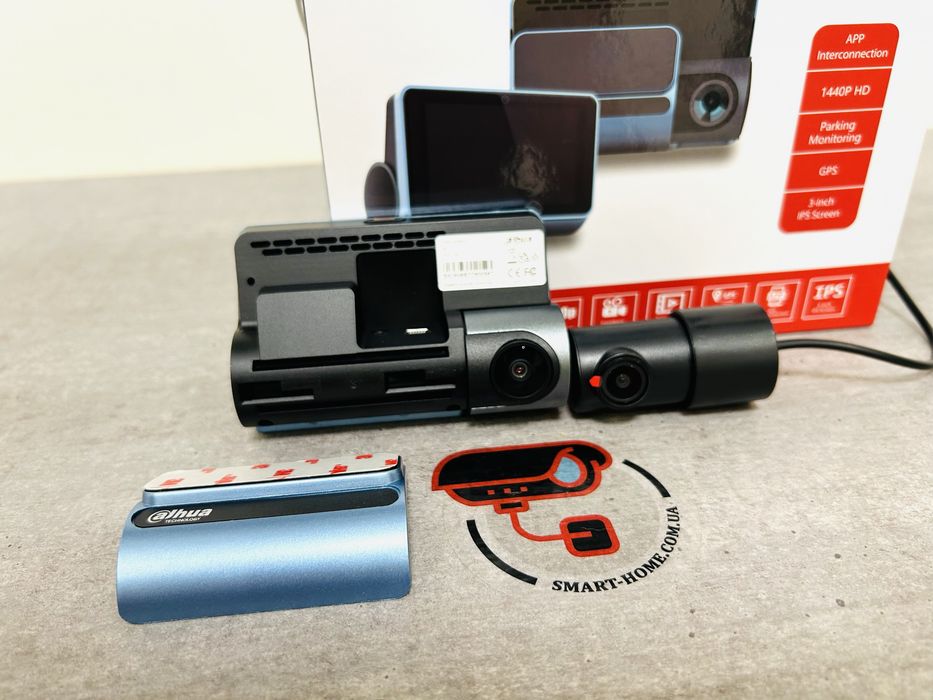 2 КАМЕРЫ‼️ GPS WiFi 8Мп Dahua авто регистратор автомобильный в машину автомобільний реєстратор на 2 камери авто реєстратор регістратор хороший якісний