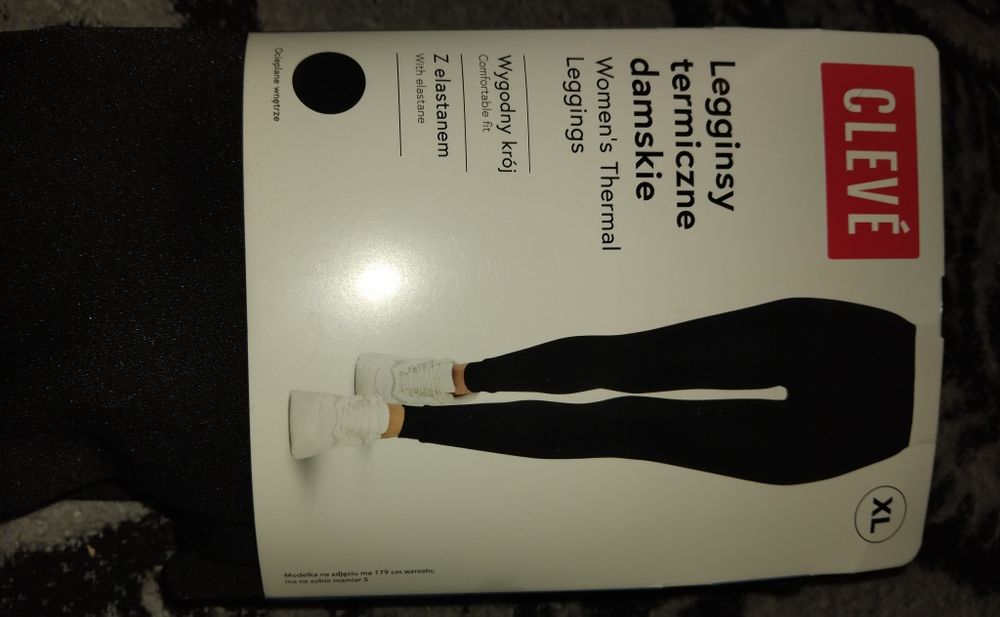 Leginsy termiczne damskie XS