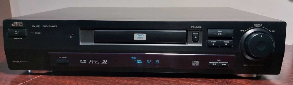 програвач JVC XV-521+пульт оригінал