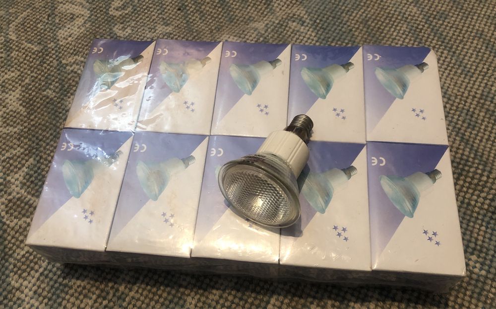 Lampadas JDRE14 rosca fina 50w