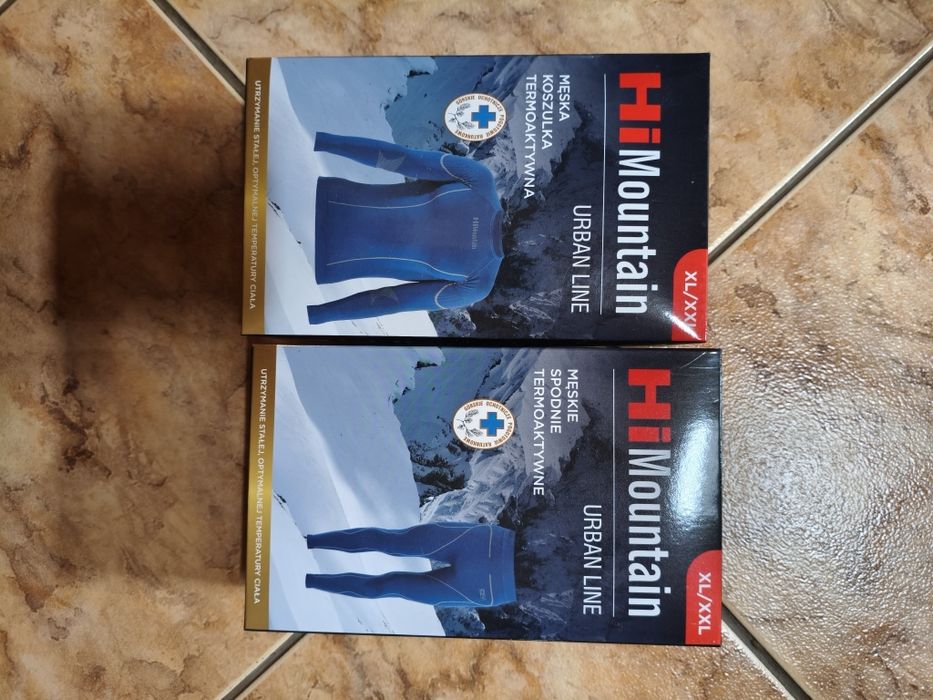 Komplet Bielizny Termicznej HiMountain Urban Line XL/XXL Nowa