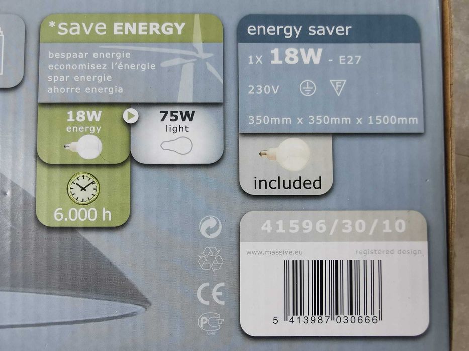 Nowa Lampa wisząca Philips Massive 41596/30/10