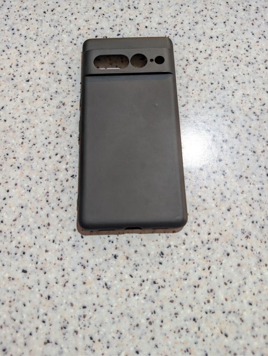 Чохол чорний матовий силіконовий Google Pixel 7 Pro