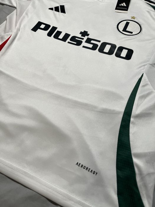 Legia Warszawa Koszulka Adidas S Czerwono-Biało, Nowa z Metką,