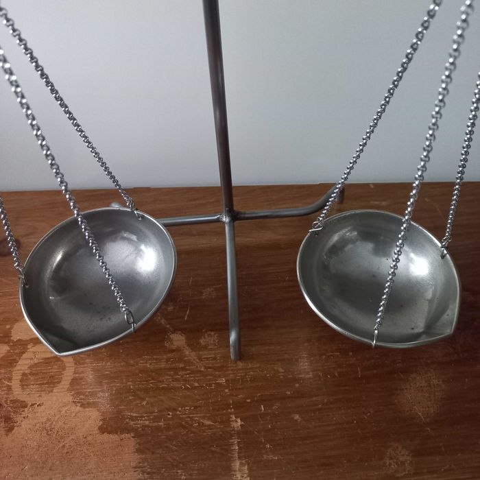 Balança rara em aço inox