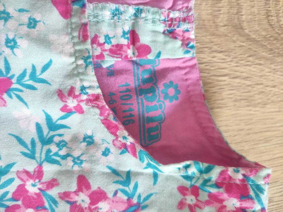 Sukienka Lupilu 110/116 kwiaty lato