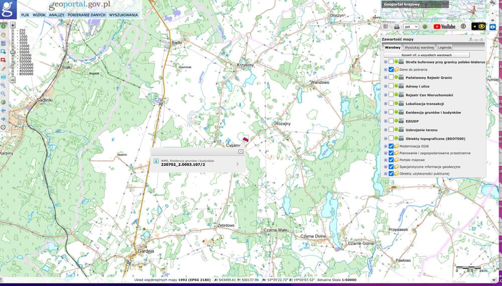 Grunty rolne 4,32 HA Gardeja/Cyhany/Pomorski/Przetarg - Widok 2